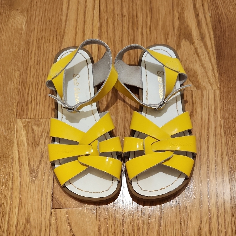 Yellow Kids Sandals